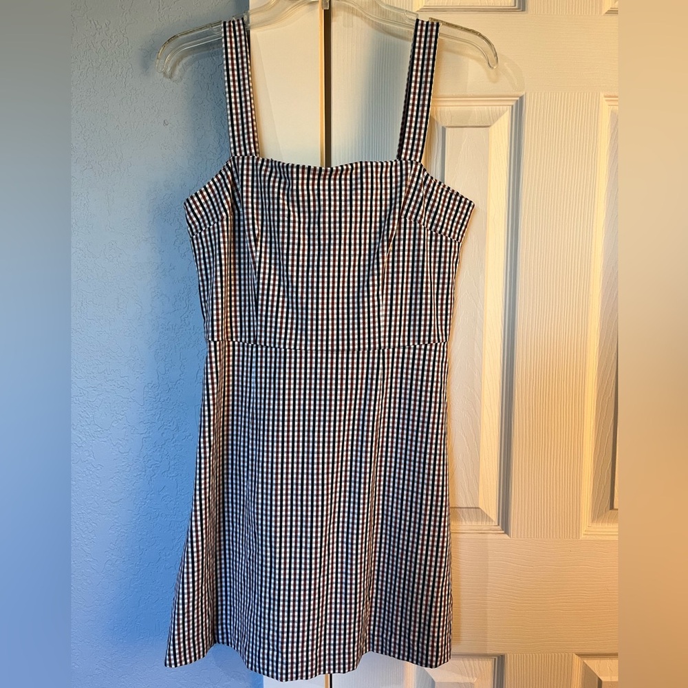 A New Day Plaid Multi Dress Size Small